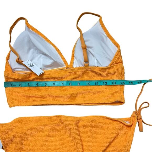 NWT Old Navy Orange Tie Bikini Tankini & Cheeky Bottom Set L/XL Swimsuit - Picture 9 of 10